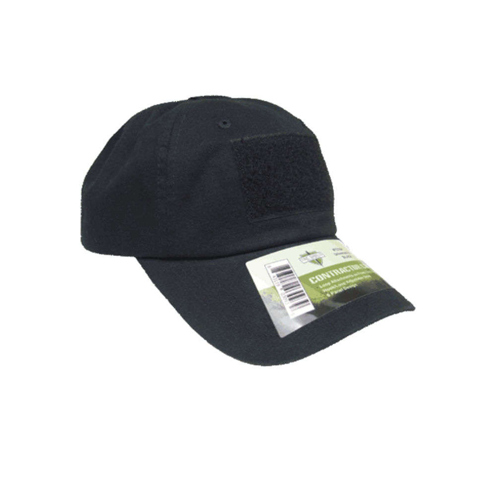 Clothing Tac Shield 4.50" CONTRACTOR CAP BLACK ONE SIZE • Model: 4.50"